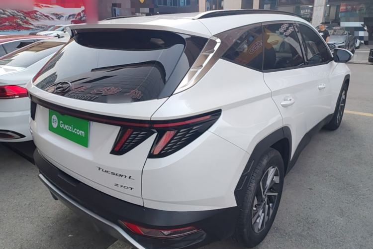 Used Hyundai Tucson 2023 Tucson L 1.5T Automatic Two-Wheel Drive GLX Elite Edition Rear Right 45 Deg