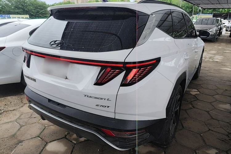 Used Hyundai Tucson 2023 Tucson L 1.5T Automatic Two-Wheel Drive DLX Luxury Edition Rear Right 45 Deg