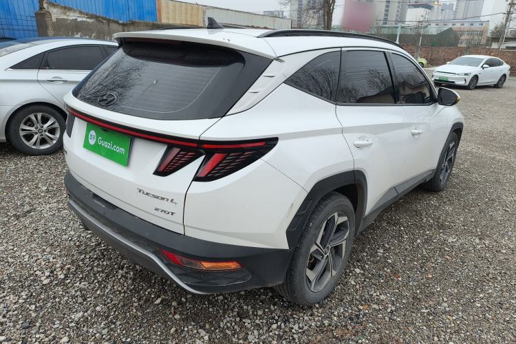 Used Hyundai Tucson 2023 Tucson L 1.5T Automatic Two-Wheel Drive DLX Luxury Edition Rear Right 45 Deg