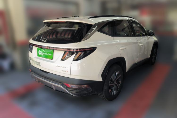 Used Hyundai Tucson 2023 Tucson L 1.5T Automatic Two-Wheel Drive GLX Elite Edition Rear Right 45 Deg