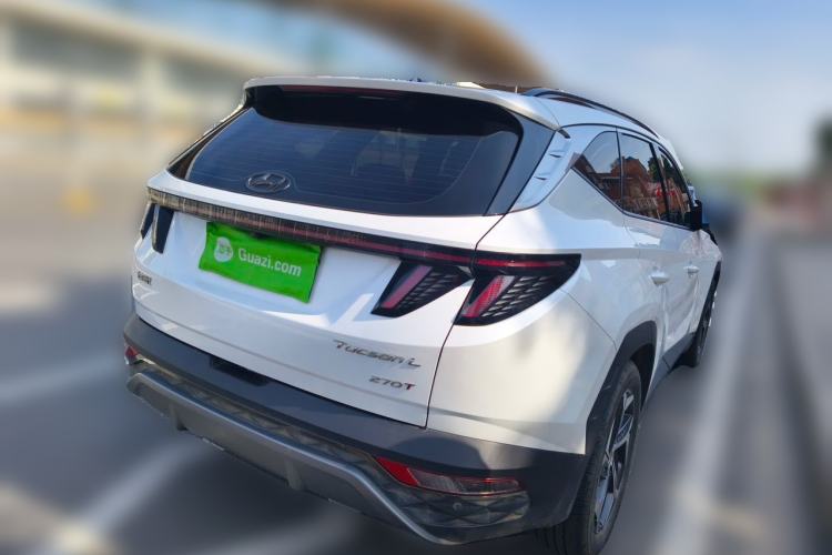 Used Hyundai Tucson 2023 Tucson L 1.5T Automatic Two-Wheel Drive DLX Luxury Edition Rear Right 45 Deg