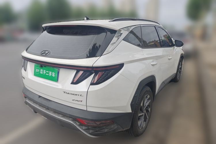 Used Hyundai Tucson 2023 Tucson L 1.5T Automatic Two-Wheel Drive GLX Elite Edition Rear Right 45 Deg