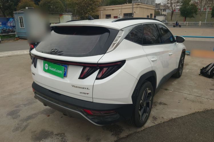 Used Hyundai Tucson 2023 Tucson L 1.5T Automatic Two-Wheel Drive DLX Luxury Edition Rear Right 45 Deg
