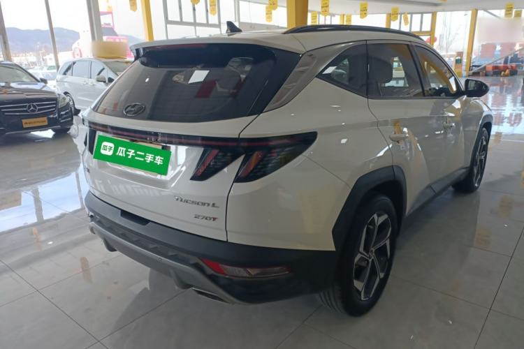 Used Hyundai Tucson 2023 Tucson L 1.5T Automatic Two-Wheel Drive LUX Prestige Edition Rear Right 45 Deg