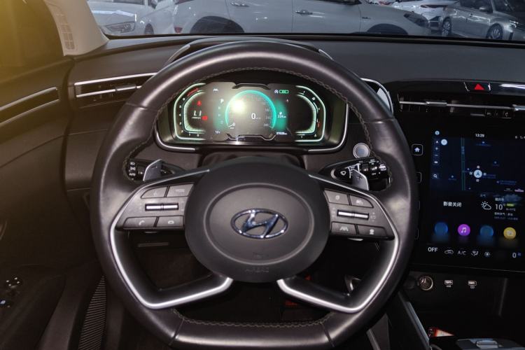 Used Hyundai Tucson 2023 Tucson L 1.5T Automatic Two-Wheel Drive DLX Luxury Edition Steering Wheel