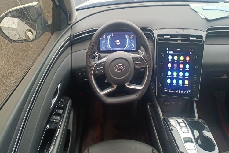 Used Hyundai Tucson 2023 Tucson L 1.5T Automatic Two-Wheel Drive LUX Prestige Edition Steering Wheel