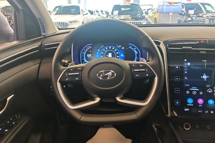 Used Hyundai Tucson 2023 Tucson L 1.5T Automatic Two-Wheel Drive DLX Luxury Edition Steering Wheel