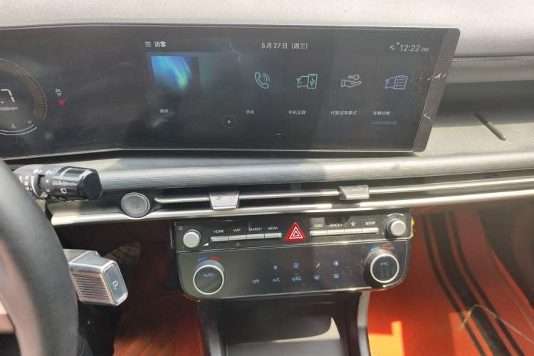 Used Hyundai Tucson 2025 Tucson L 1.5T Elite Edition Audio And AC Panel