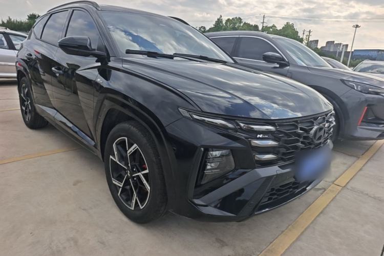 Used Hyundai Tucson 2025 Tucson L 1.5T Elite Edition N-Line Front Right 45 Deg