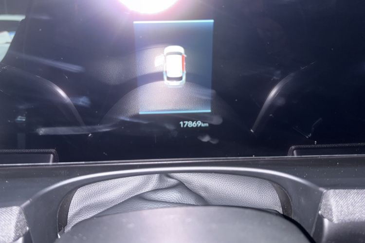 Used Hyundai Tucson 2025 Tucson L 1.5T Elite Edition N-Line Odometer Close Up