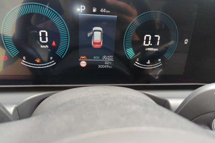 Used Hyundai Tucson 2025 Tucson L 1.5T Elite Edition Odometer Close Up
