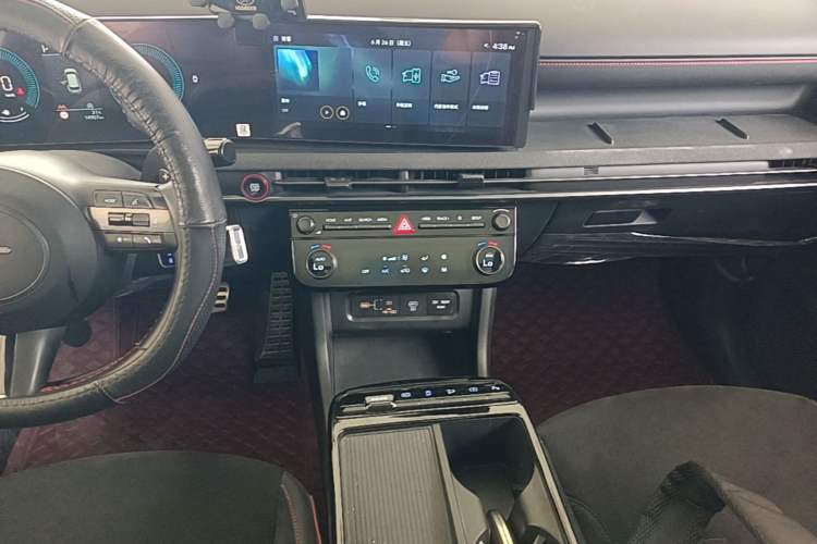 Used Hyundai Tucson 2025 Tucson L 1.5T Elite Edition N-Line Audio And AC Panel