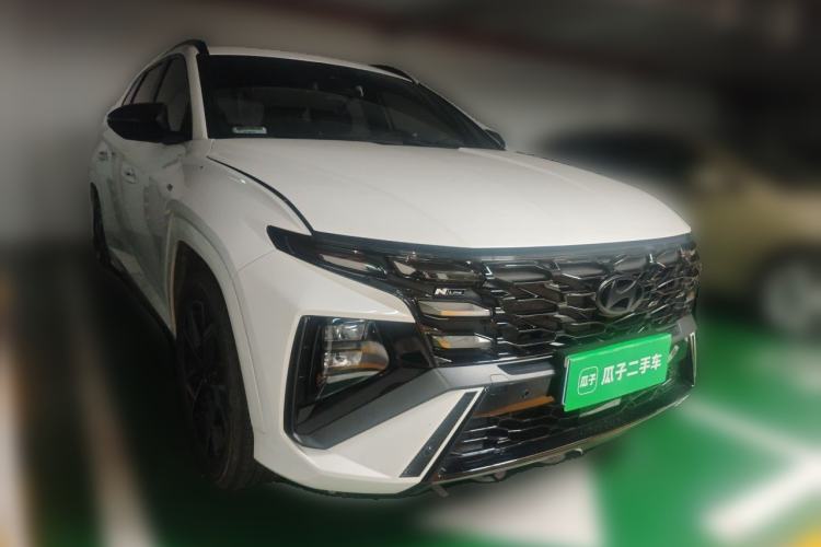 Used Hyundai Tucson 2025 Tucson L 1.5T Elite Edition N-Line Front Right 45 Deg
