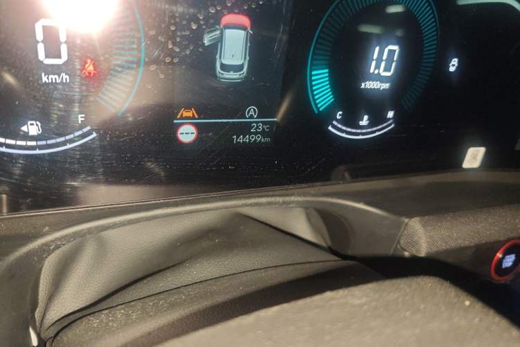 Used Hyundai Tucson 2025 Tucson L 1.5T Elite Edition N-Line Odometer Close Up