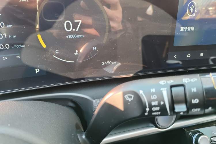Used Hyundai Tucson 2025 Tucson L 1.5T Prestige Edition Odometer Close Up