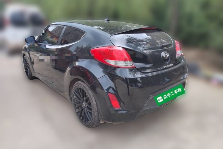 Used Hyundai Veloster 2011 1.6L Automatic Luxury Edition Rear Left 45 Deg