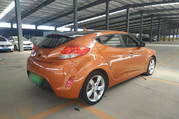 Used Hyundai Veloster 2011 1.6L Manual Comfort Edition Rear Right 45 Deg