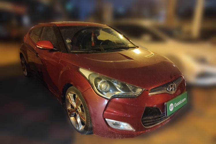 Used Hyundai Veloster 2011 1.6L Automatic Flagship Edition Front Right 45 Deg