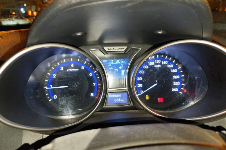 Used Hyundai Veloster 2011 1.6L Automatic Flagship Edition Instrument Cluster