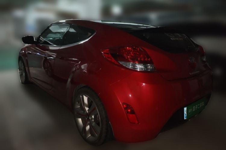 Used Hyundai Veloster 2011 1.6L Automatic Flagship Edition Rear Left 45 Deg
