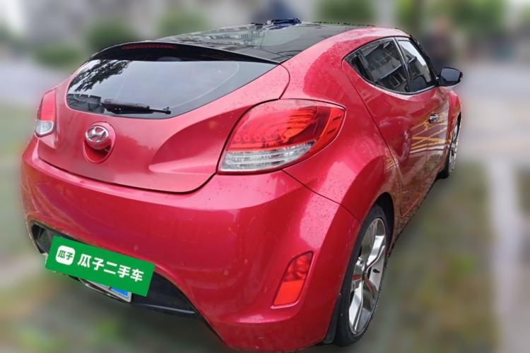 Used Hyundai Veloster 2011 1.6L Automatic Flagship Edition Rear Right 45 Deg
