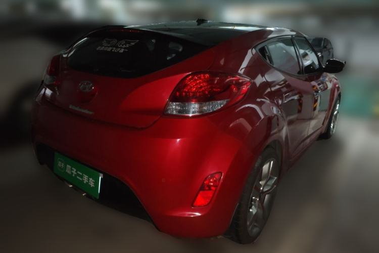 Used Hyundai Veloster 2011 1.6L Automatic Flagship Edition Rear Right 45 Deg
