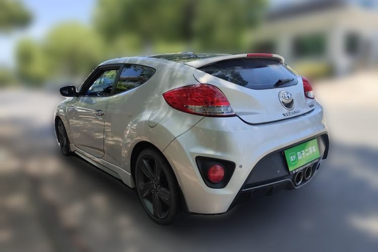 Used Hyundai Veloster 2011 1.6L Automatic Luxury Edition Rear Left 45 Deg