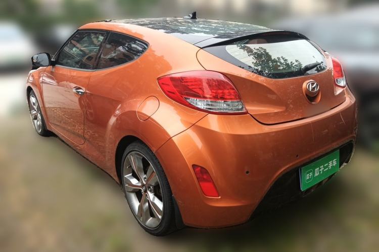 Used Hyundai Veloster 2011 1.6L Automatic Flagship Edition Rear Left 45 Deg
