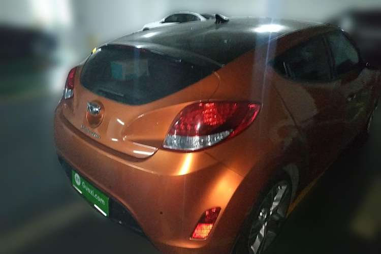 Used Hyundai Veloster 2011 1.6L Automatic Flagship Edition Rear Right 45 Deg