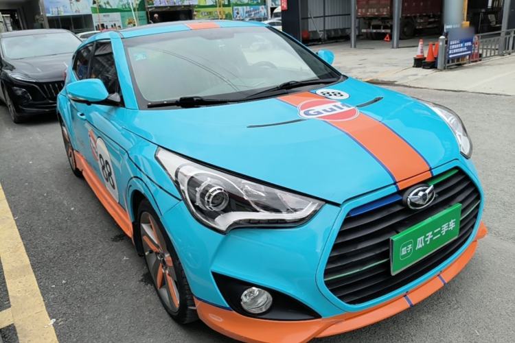 Used Hyundai Veloster 2012 1.6T Automatic Luxury Edition Front Right 45 Deg