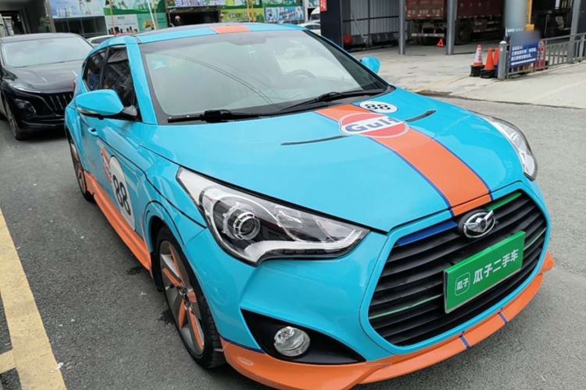 Used Hyundai Veloster 2012 1.6T Automatic Luxury Edition Front Right 45 Deg
