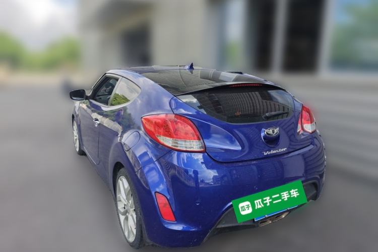 Used Hyundai Veloster 2012 1.6L Automatic Luxury Edition Rear Left 45 Deg