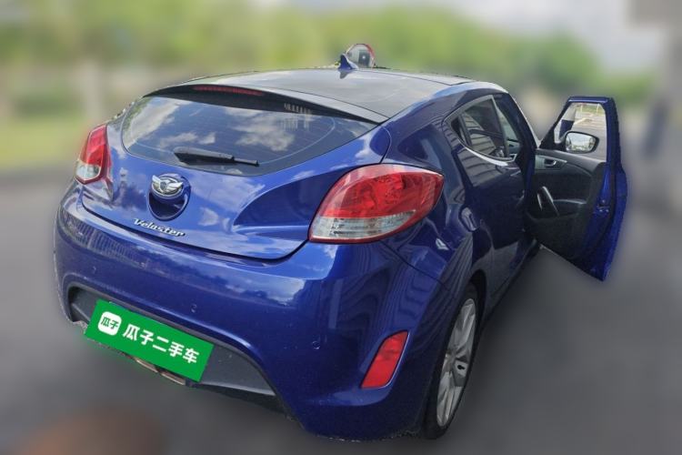 Used Hyundai Veloster 2012 1.6L Automatic Luxury Edition Rear Right 45 Deg