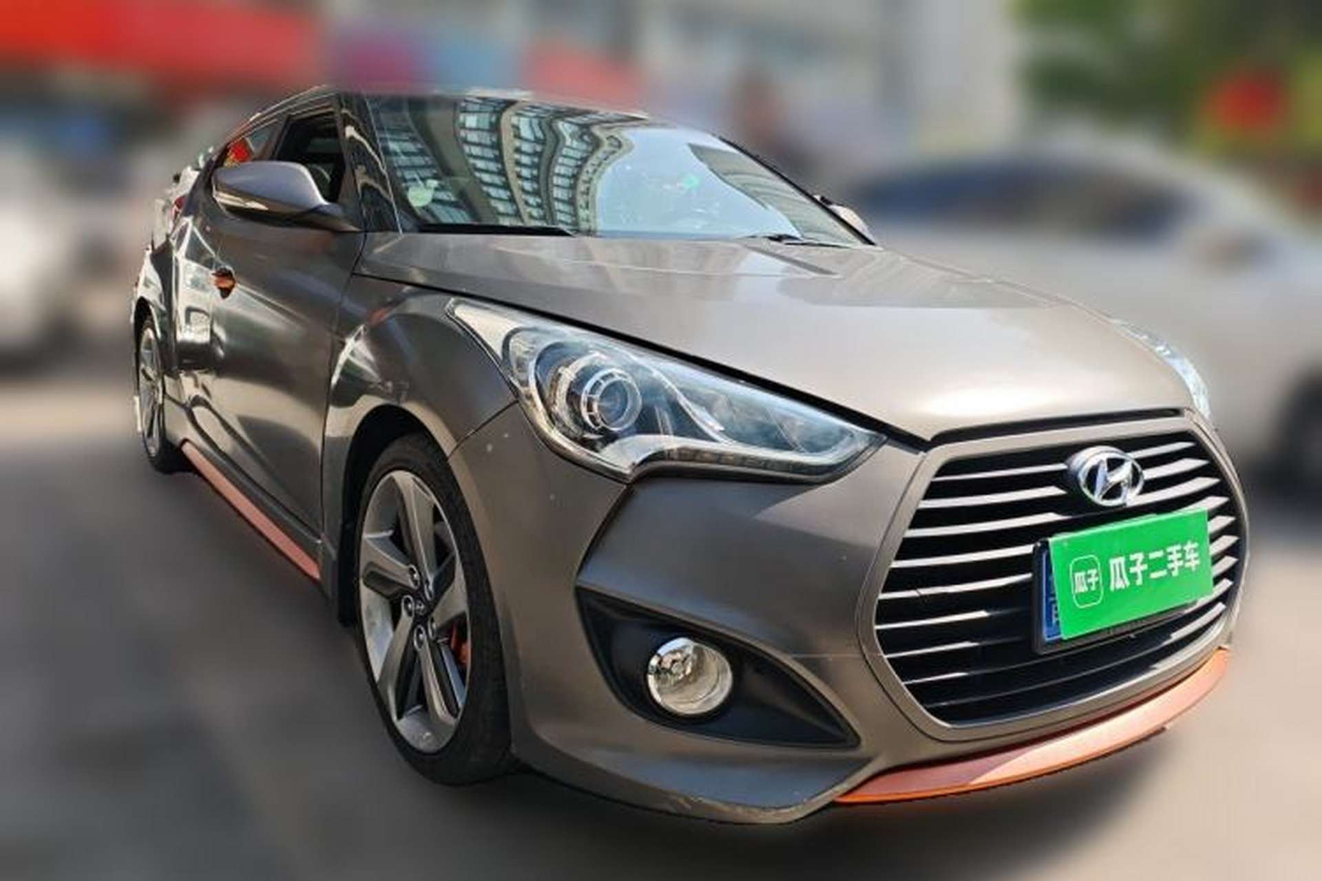 Used Hyundai Veloster 2012 1.6T Automatic Luxury Edition Front Right 45 Deg