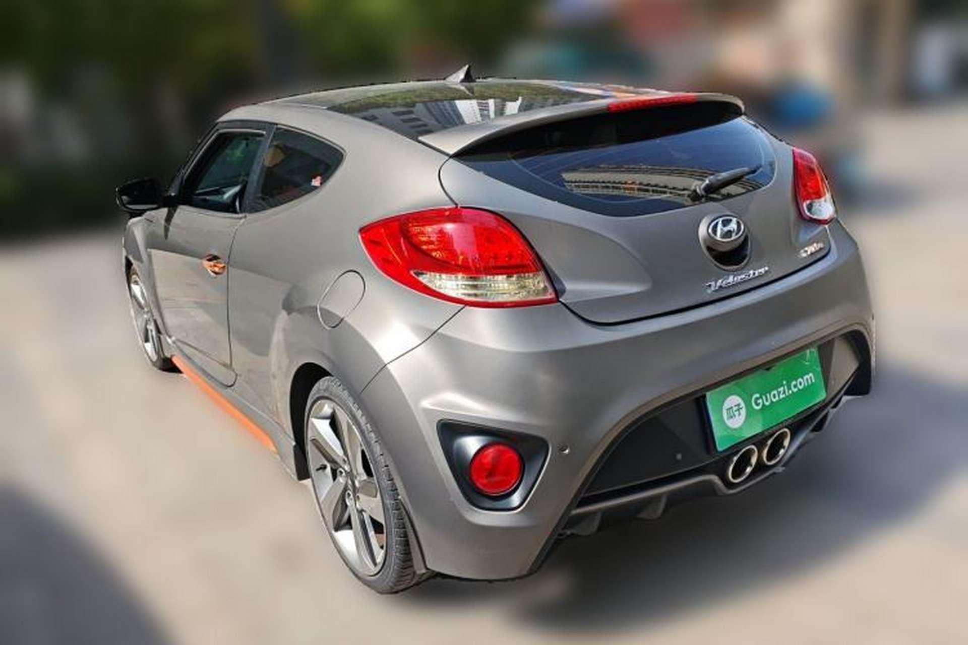 Used Hyundai Veloster 2012 1.6T Automatic Luxury Edition Rear Left 45 Deg