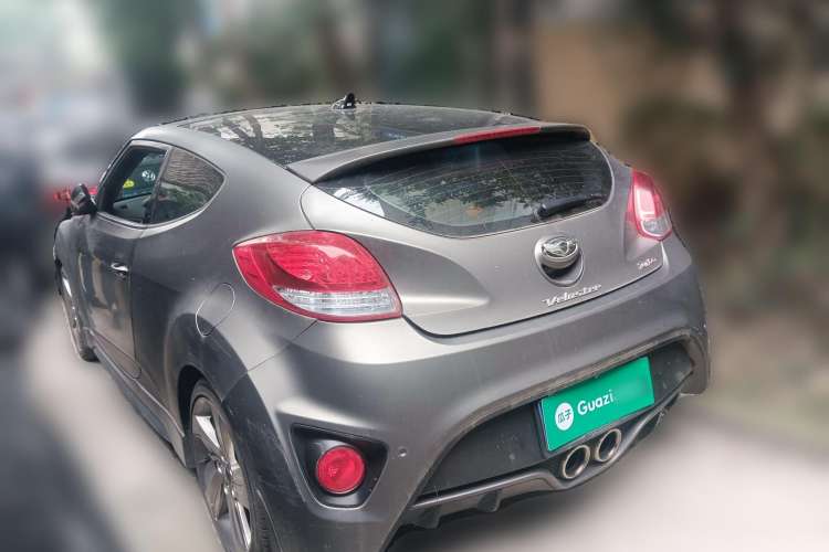Used Hyundai Veloster 2012 1.6T Automatic Luxury Edition Rear Left 45 Deg