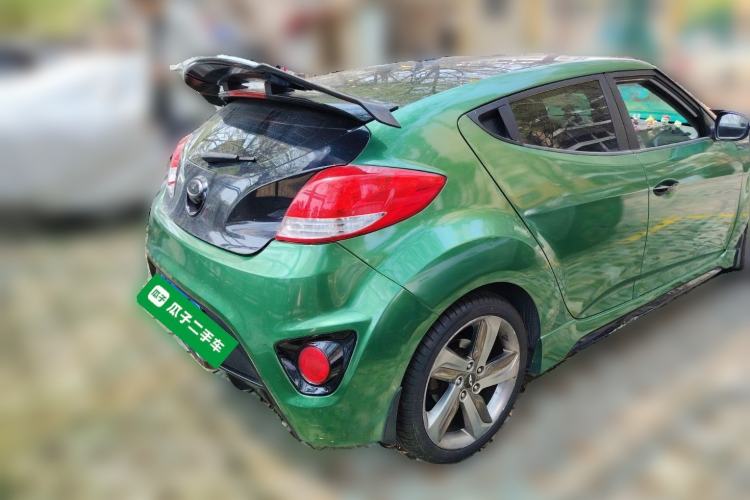 Used Hyundai Veloster 2012 1.6T Automatic Luxury Edition Rear Right 45 Deg