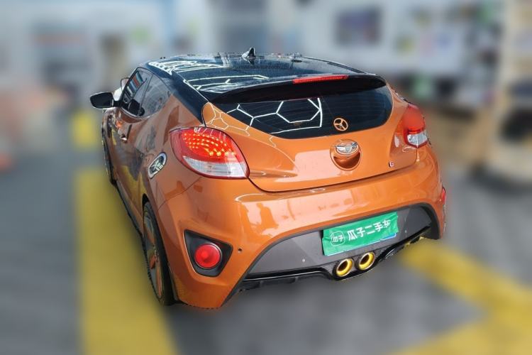 Used Hyundai Veloster 2012 1.6T Automatic Flagship Edition Rear Left 45 Deg