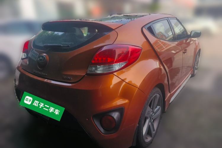 Used Hyundai Veloster 2012 1.6T Automatic Luxury Edition Rear Right 45 Deg