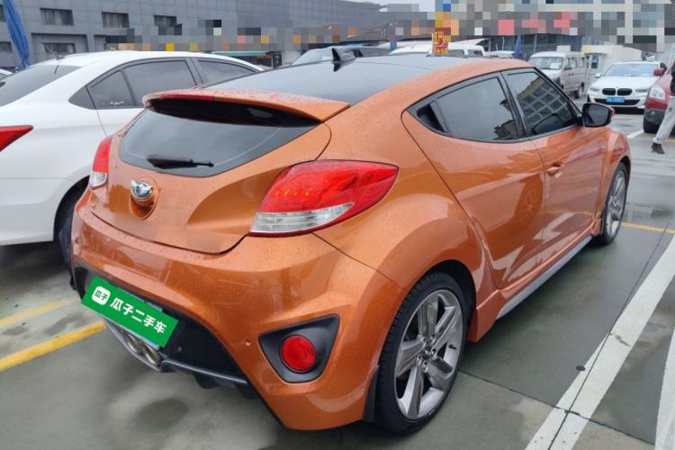 Used Hyundai Veloster 2012 1.6T Automatic Luxury Edition Rear Right 45 Deg