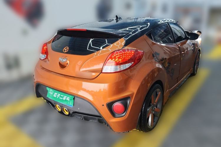 Used Hyundai Veloster 2012 1.6T Automatic Flagship Edition Rear Right 45 Deg