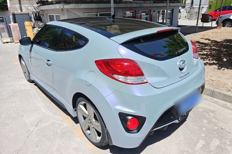 Used Hyundai Veloster 2012 1.6T Automatic Luxury Edition Rear Left 45 Deg