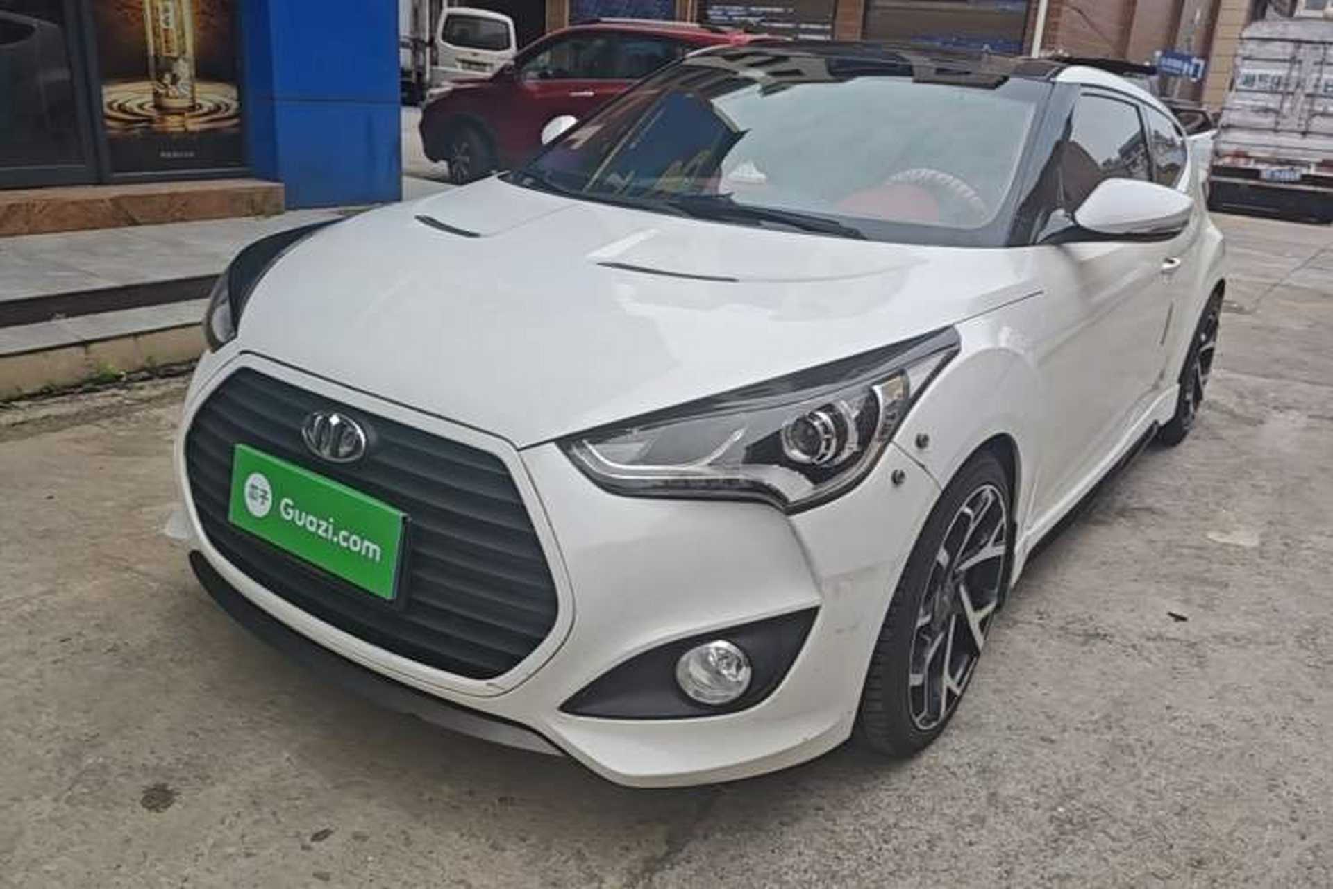 Used Hyundai Veloster 2012 1.6T Automatic Luxury Edition Front Left 45 Deg