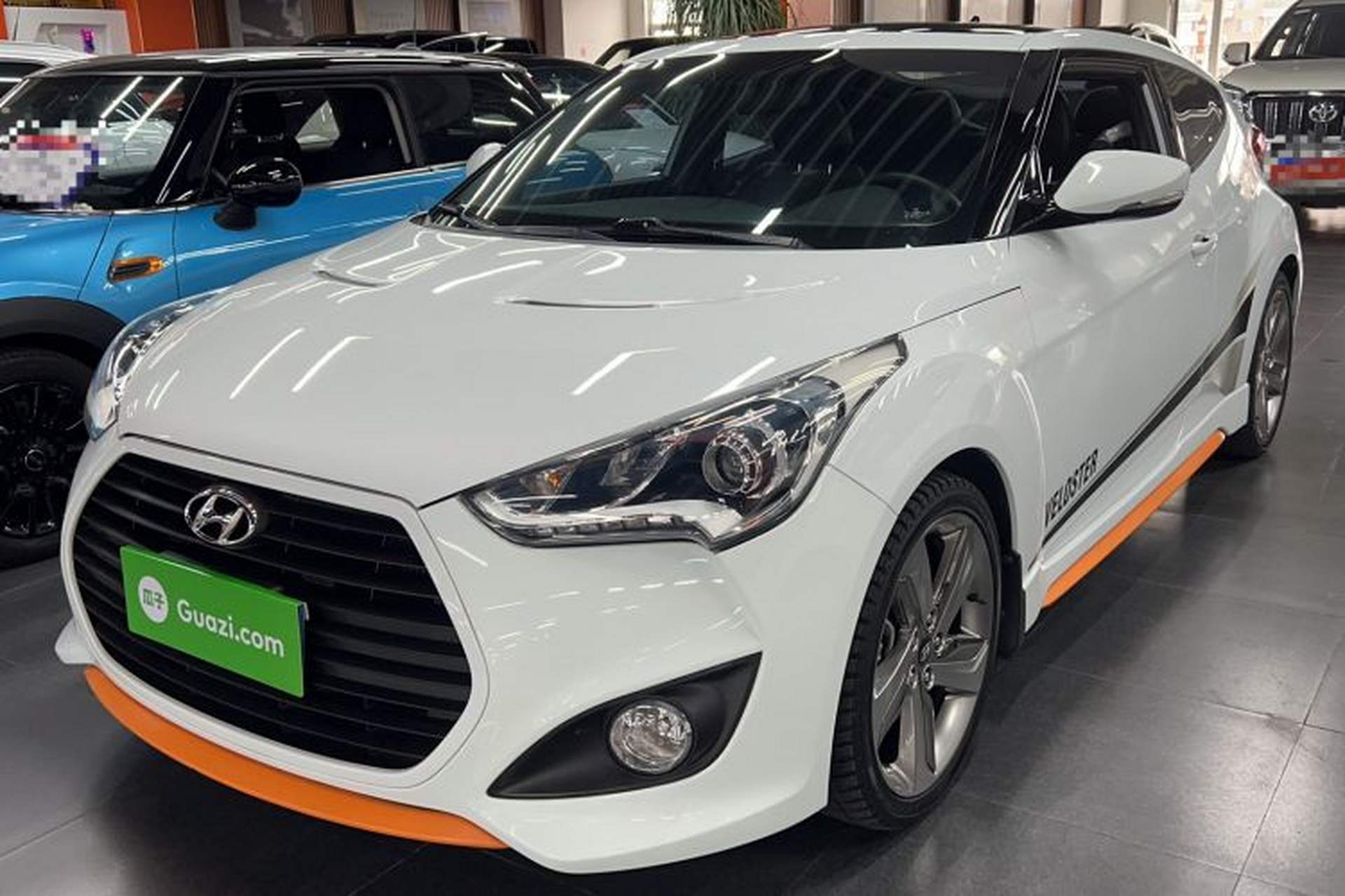 Used Hyundai Veloster 2012 1.6T Automatic Luxury Edition Front Left 45 Deg