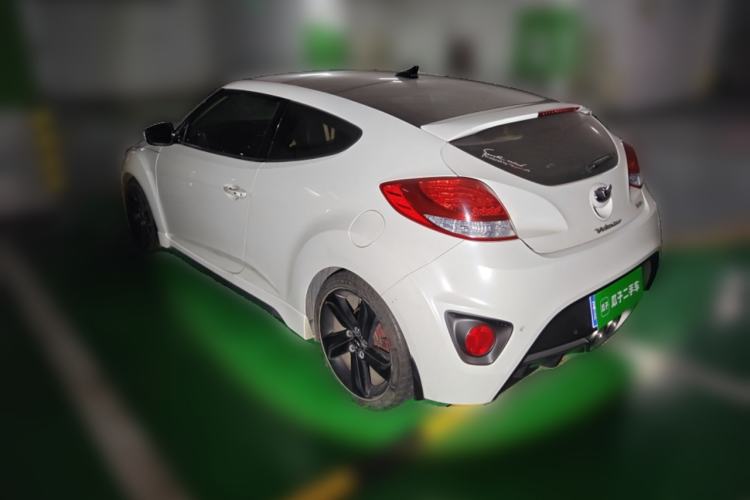Used Hyundai Veloster 2012 1.6T Automatic Luxury Edition Rear Left 45 Deg