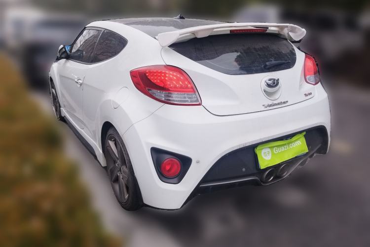 Used Hyundai Veloster 2012 1.6T Automatic Luxury Edition Rear Left 45 Deg