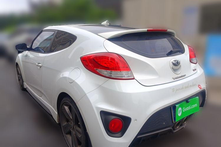 Used Hyundai Veloster 2012 1.6T Automatic Luxury Edition Rear Left 45 Deg