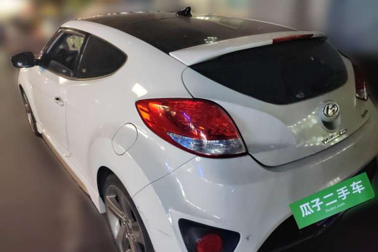 Used Hyundai Veloster 2012 1.6T Automatic Luxury Edition Rear Left 45 Deg