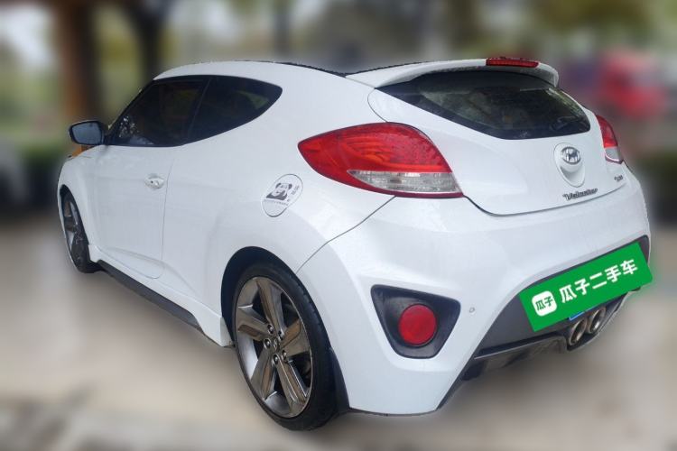 Used Hyundai Veloster 2012 1.6T Automatic Luxury Edition Rear Left 45 Deg