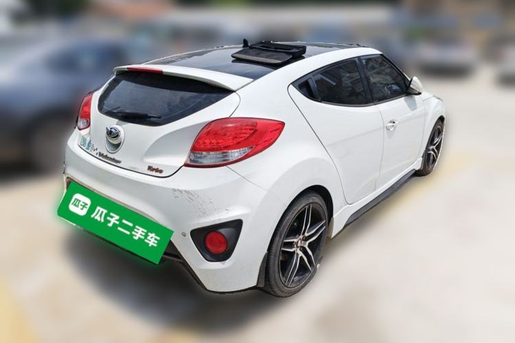 Used Hyundai Veloster 2012 1.6T Automatic Luxury Edition Rear Right 45 Deg